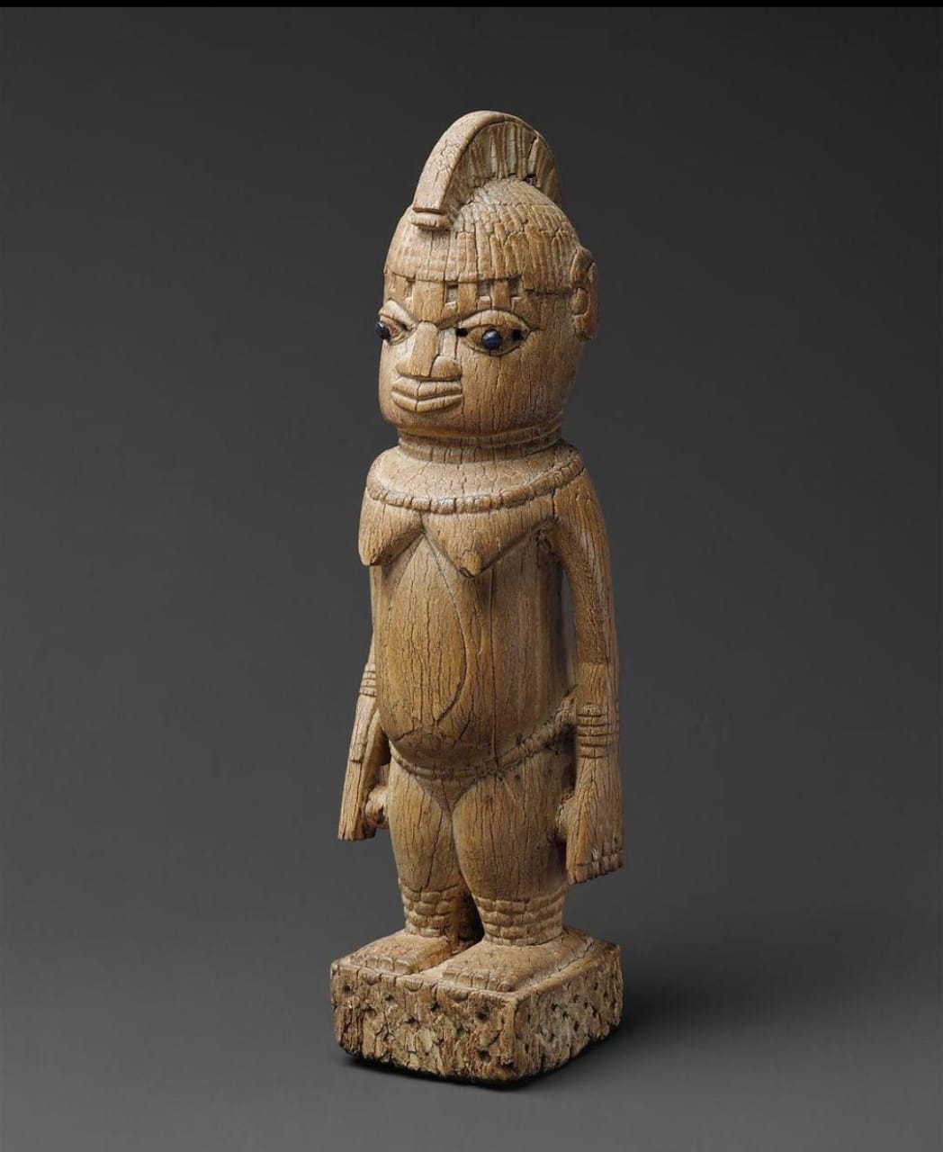 Sculpture en bois béninoise